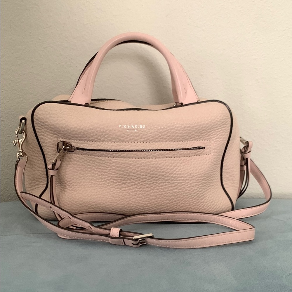 Coach Pink Leather Women's Bag - USED
